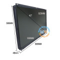 Pantalla / LCD de montaje enrasado de grado industrial LCD 42 pulgadas HDMI con resolución 16: 9 1920X1080